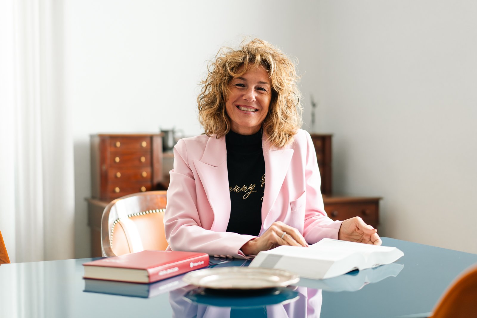 Avv. Barbara Schiavo, ritratto in studio